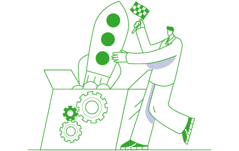 Technician completing car glass repair and replacement service