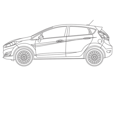 side window replacement diagram